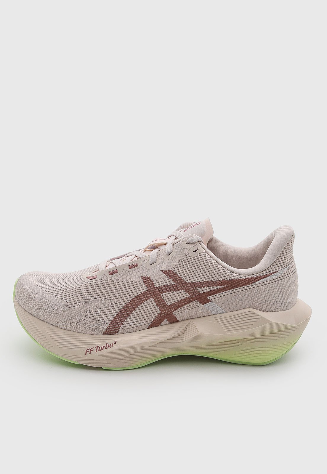 Tênis Feminino Asics Novablast 6 Bege