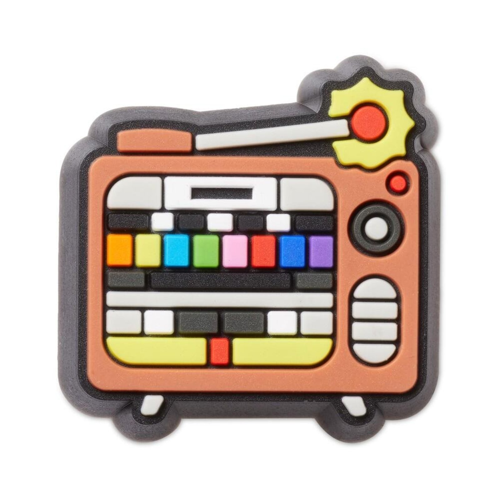 Infantil - Jibbitz™ TV Antiga com Luz Único Branco