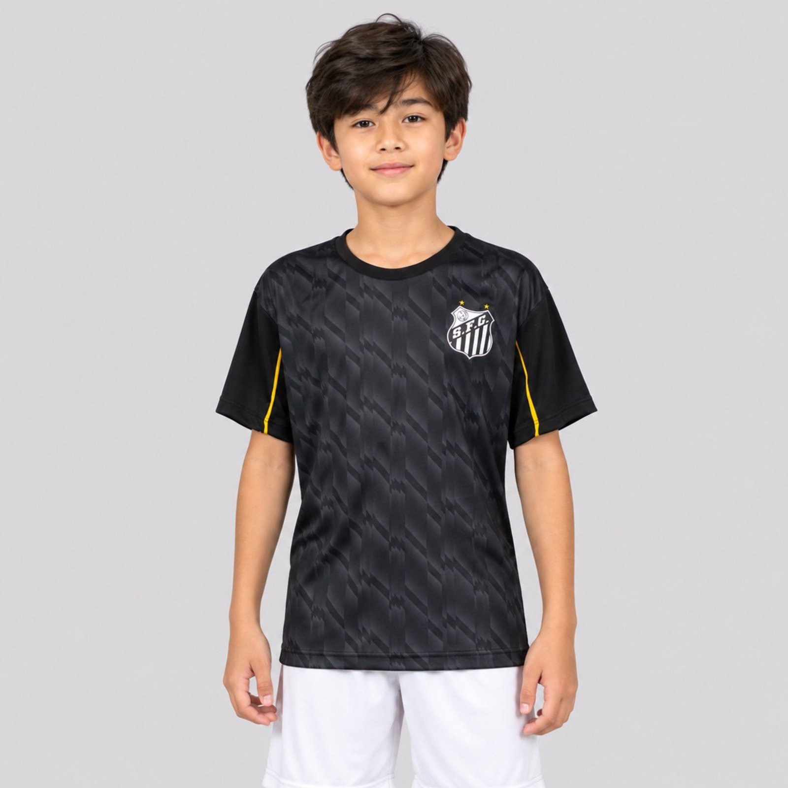 Camisa Santos Somar Preta