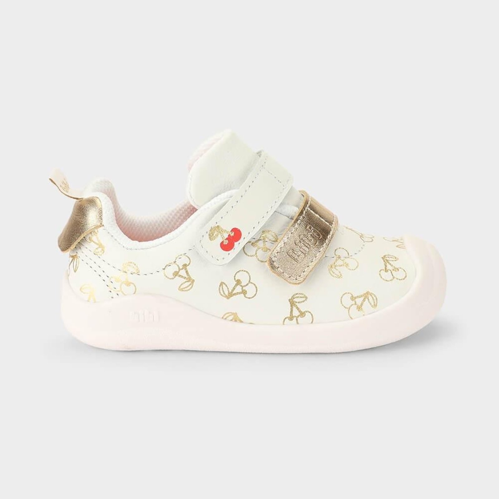 Infantil - Tênis Bibi Fisioflex 5.0 Branco de Cerejas 1265125 18