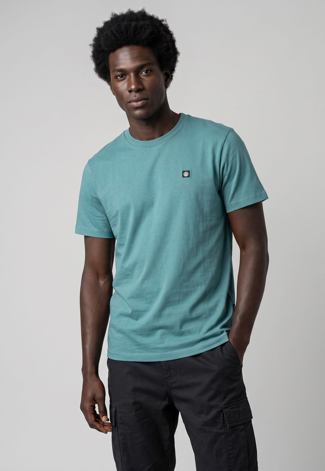 Camiseta Masculina Element Mini Transfer Verde