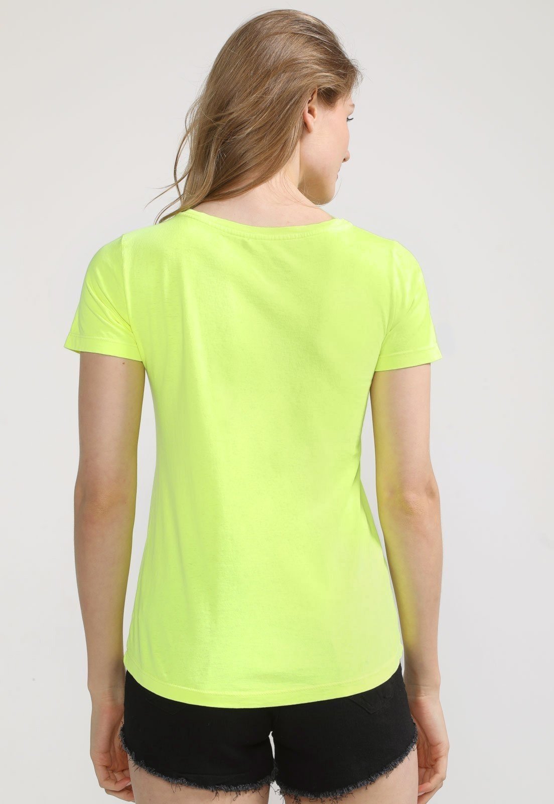 Vista 3 Camiseta D Bell Outlet Fashion amarelo neon D BELL OUTLET FASHION amarelo neon