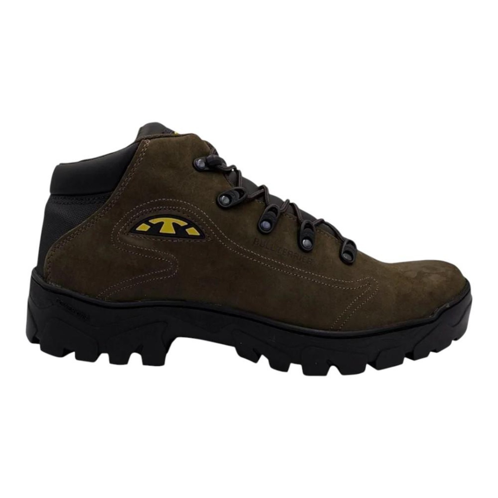 Vista 2 Bota Bull Terrier BOB CAT CARBONO Masculino marrom Bull Terrier marrom
