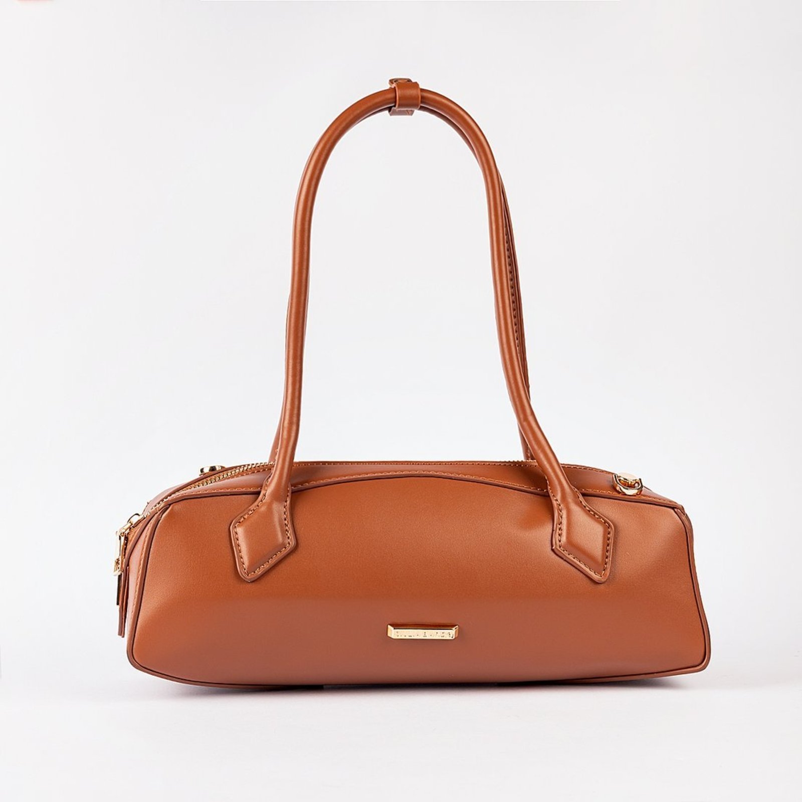 Bolsa Giulia Bardo Shoulder Bag Evellyn Caramelo