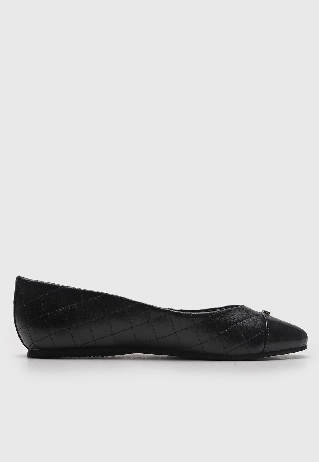 Vista 3 Sapatilha Feminina Degalls Matelassê Preta preto Degalls preto