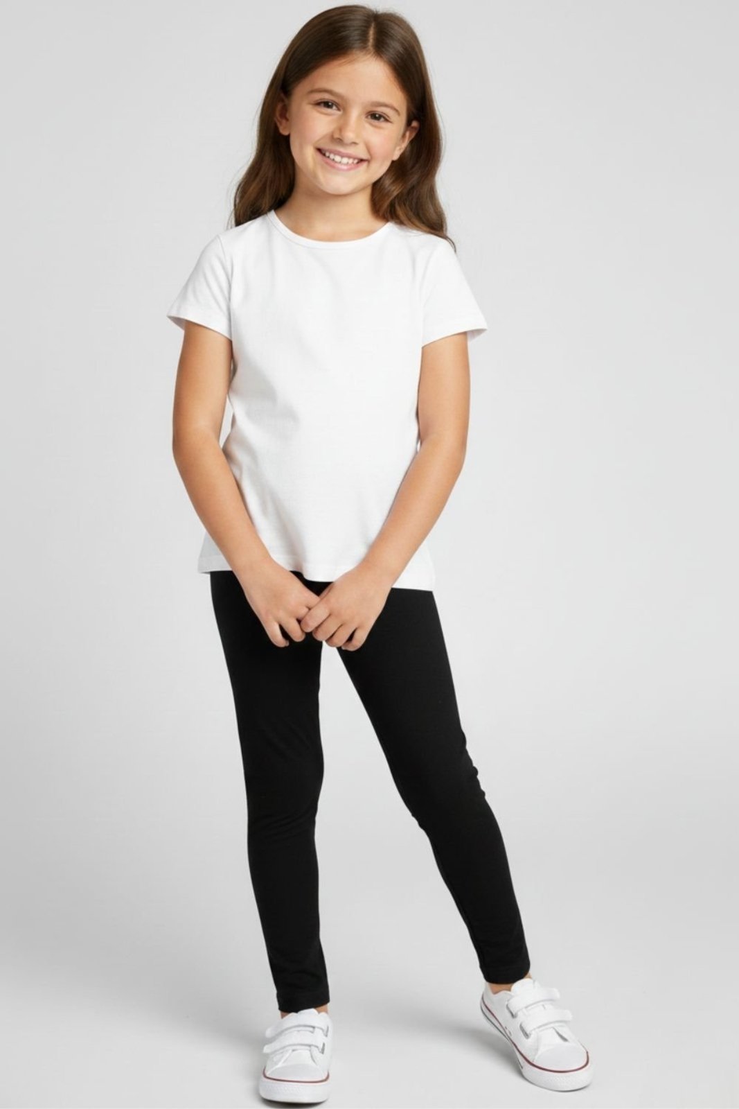 Infantil - Legging Bem Vestir Feminina Cotton Preto