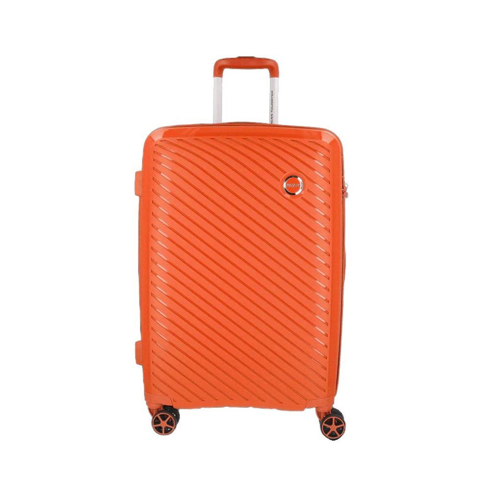 Vista 2 Mala de Viagem American Tourister Zanzibar Média Laranjeira incolor American Tourister incolor