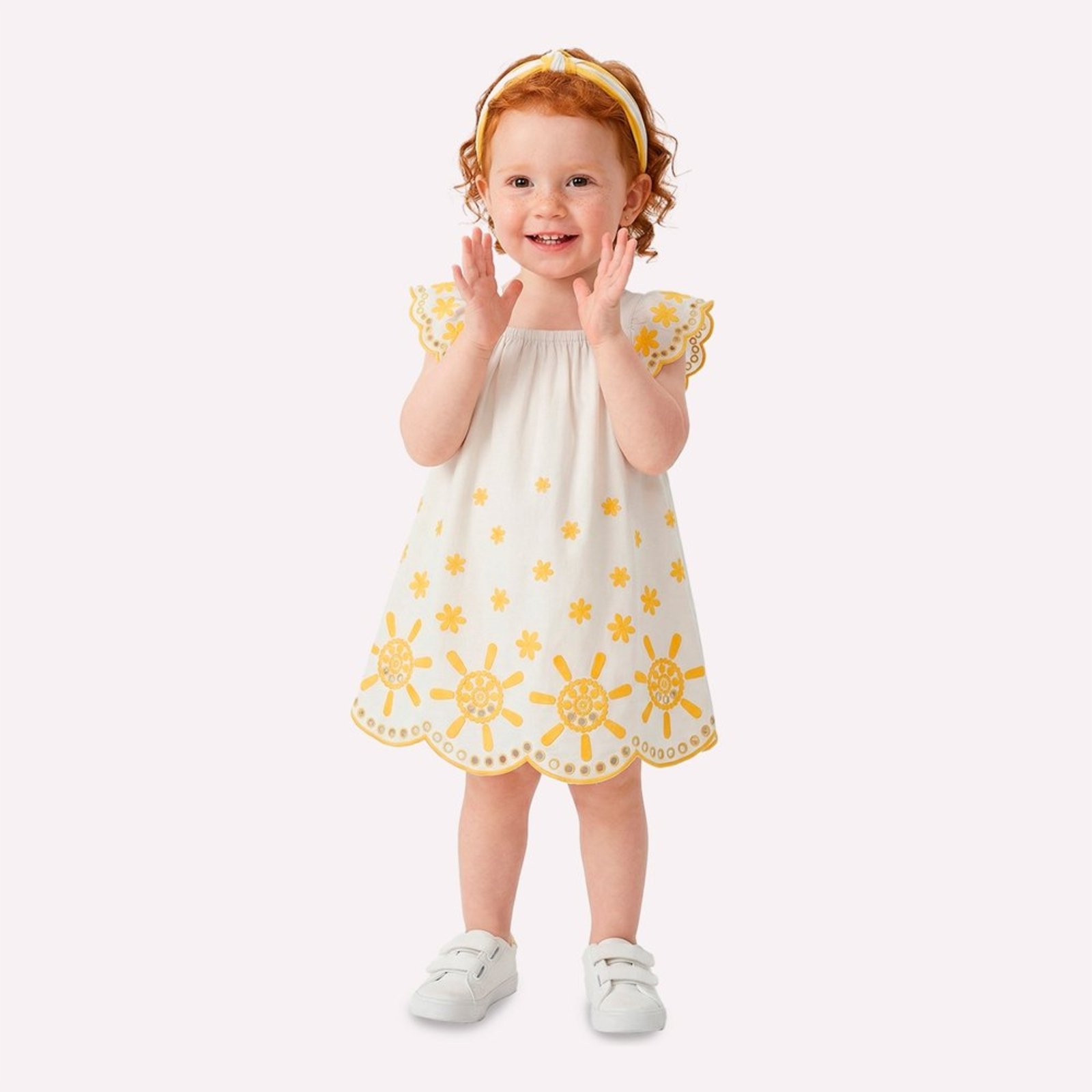 Infantil - Vestido Menina com Corte a Laser Kyly