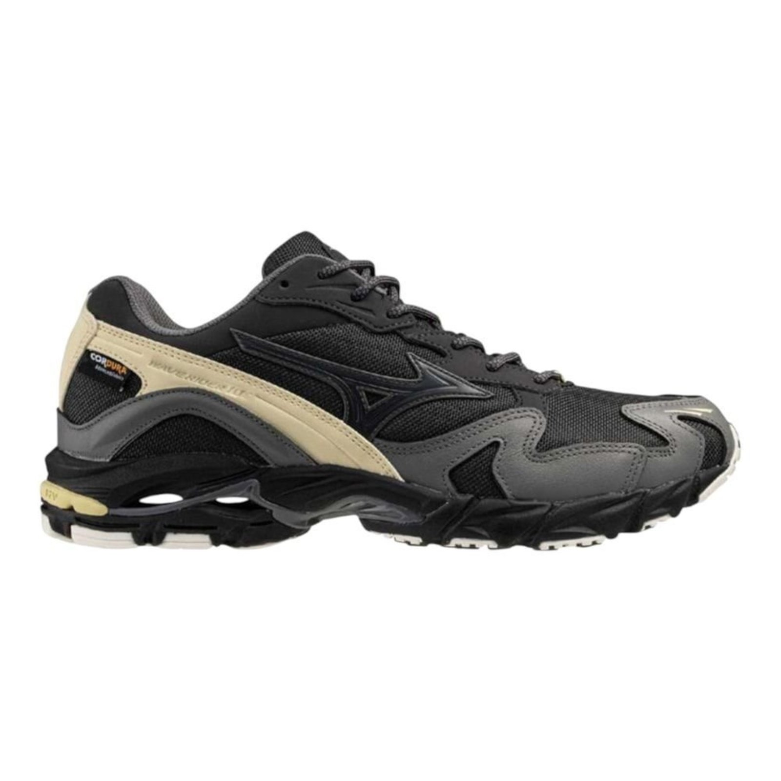 Tênis Mizuno Wave Rider 10 Cordura Masculino - Preto - Mizuno
