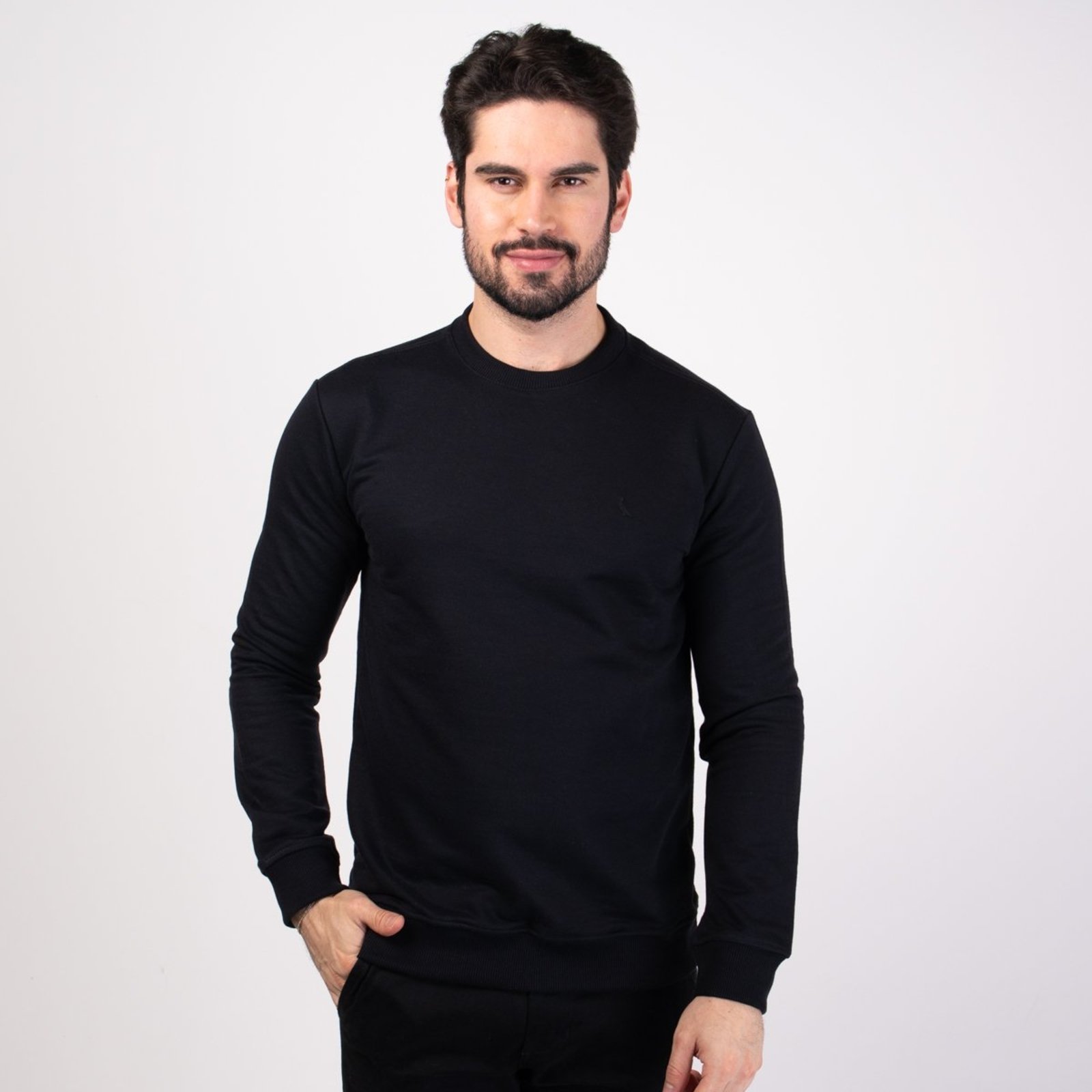Blusa Moletom Reserva Clássico Preta