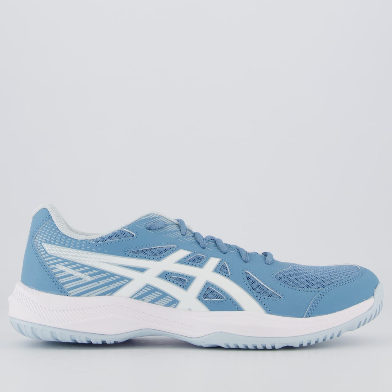 Tênis Asics Upcourt 6 Azul e Branco