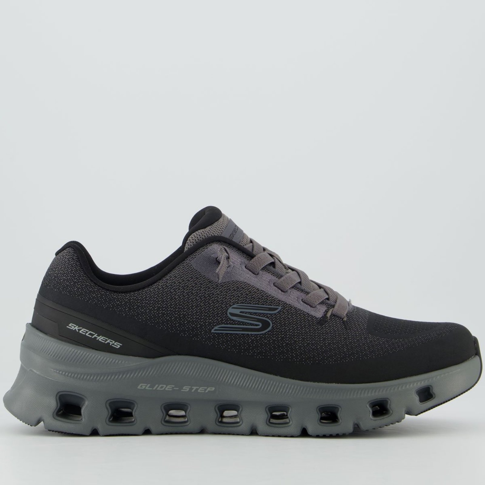 Tênis Skechers Glide-Step Pro Preto e Cinza