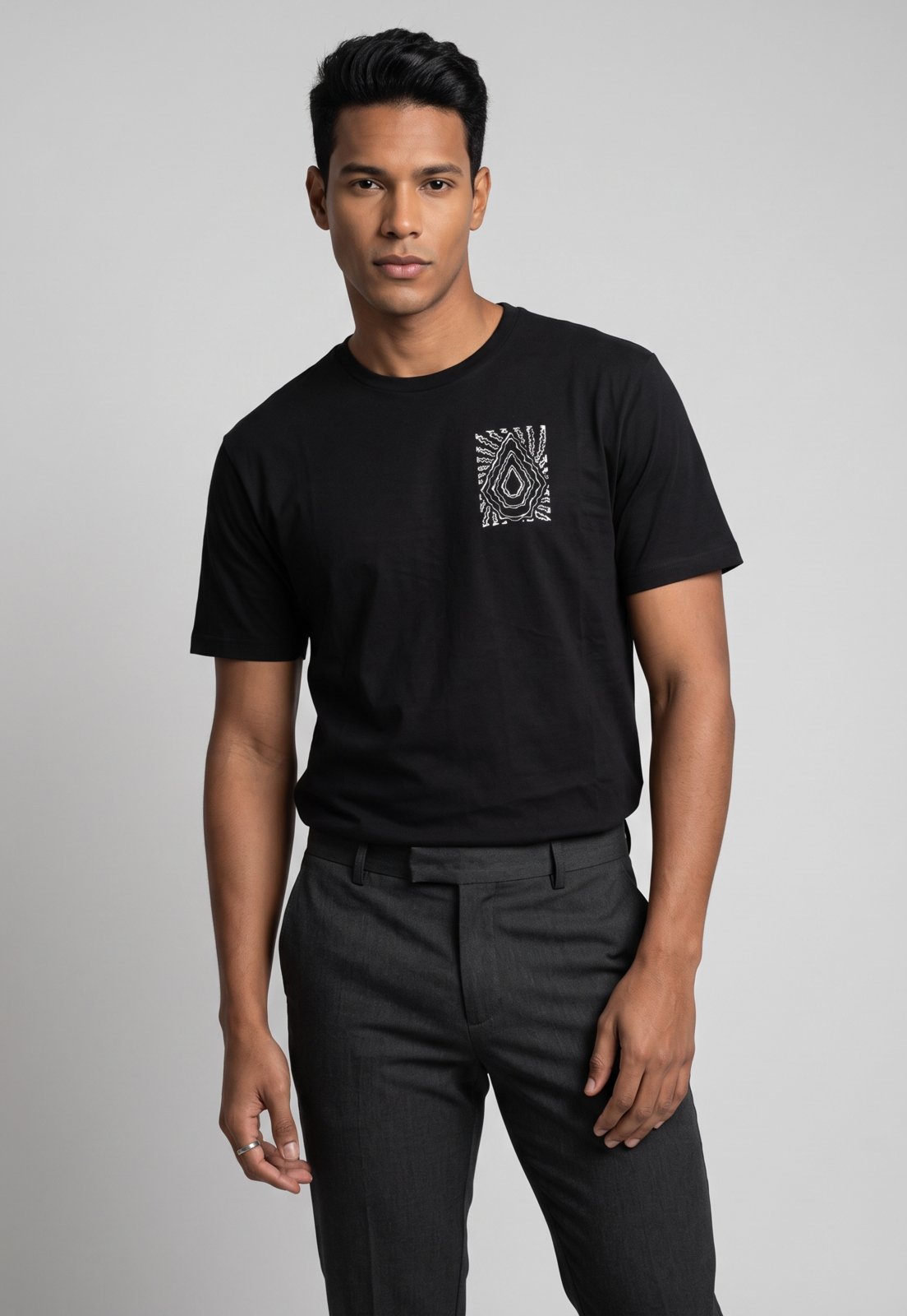 Camiseta Masculina Volcom Silk Radiation Preto