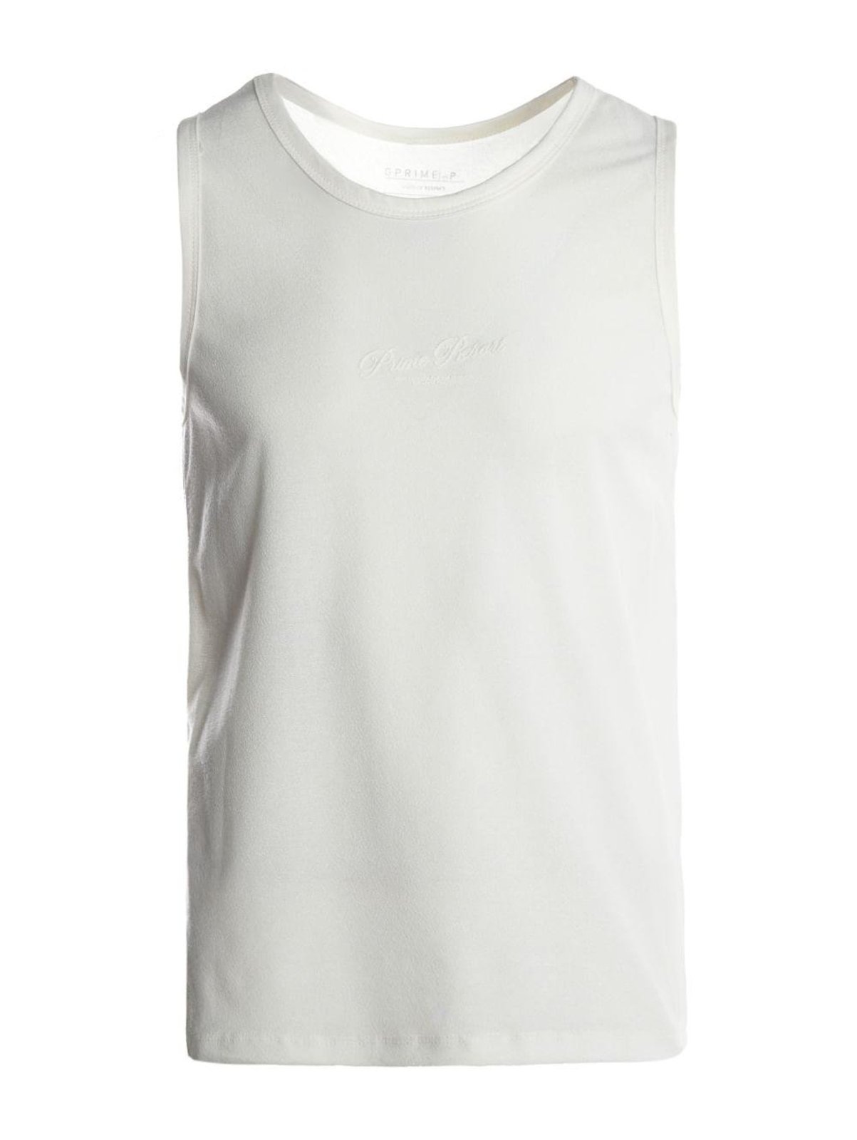 Camiseta Regata Crepe Masculina OFF WHITE
