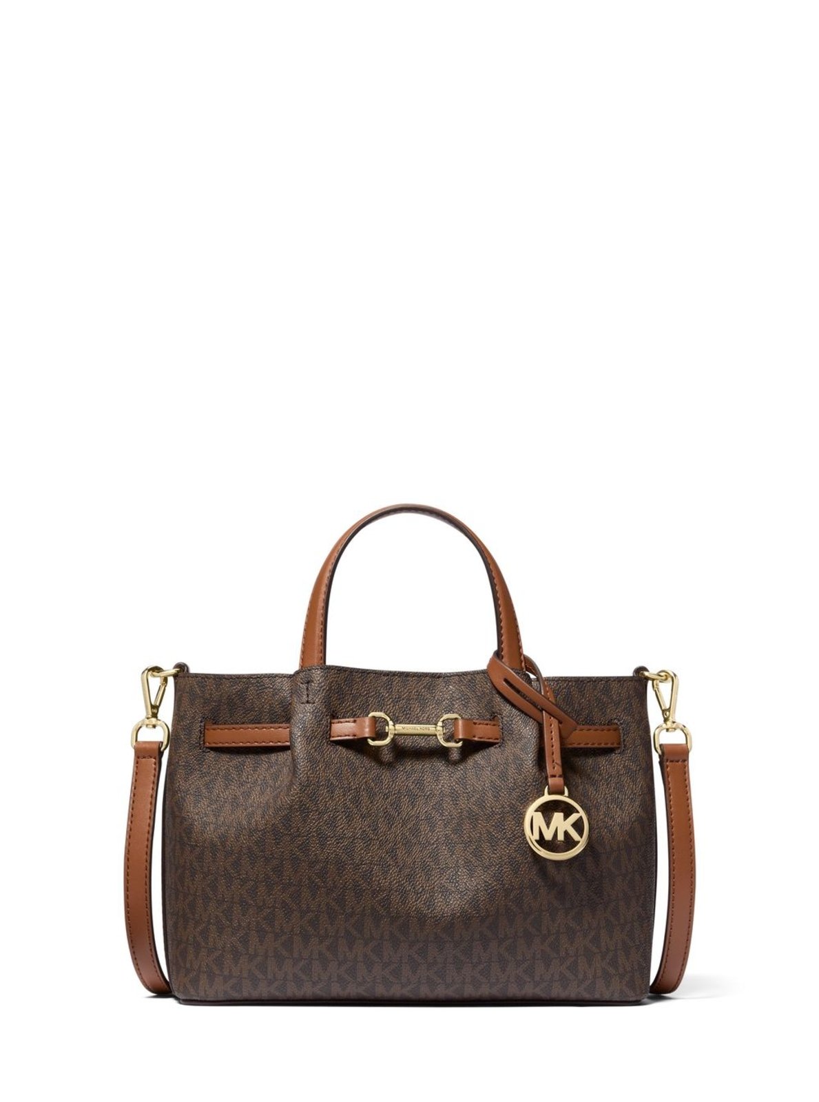 Vista 2 Bolsa Tiracolo Carson Logo Pequena 35S5G2ZS5B200 marrom marrom