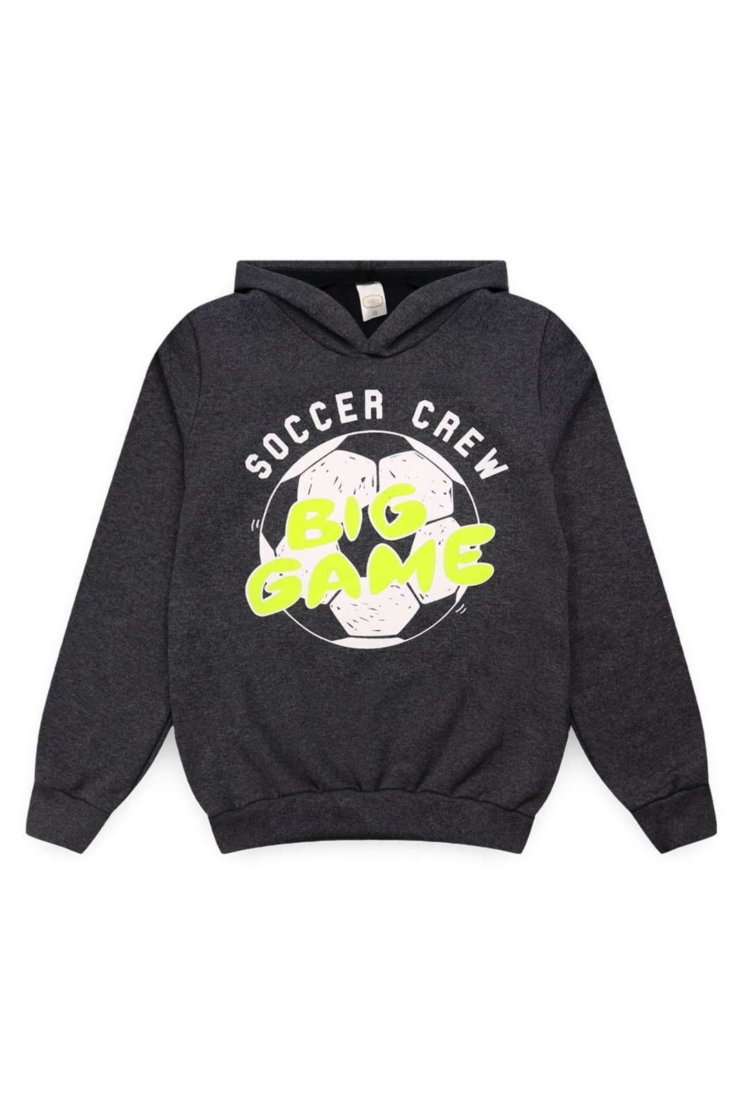 Infantil - Blusa Moletom Juvenil Menino c/ Capuz Big Game