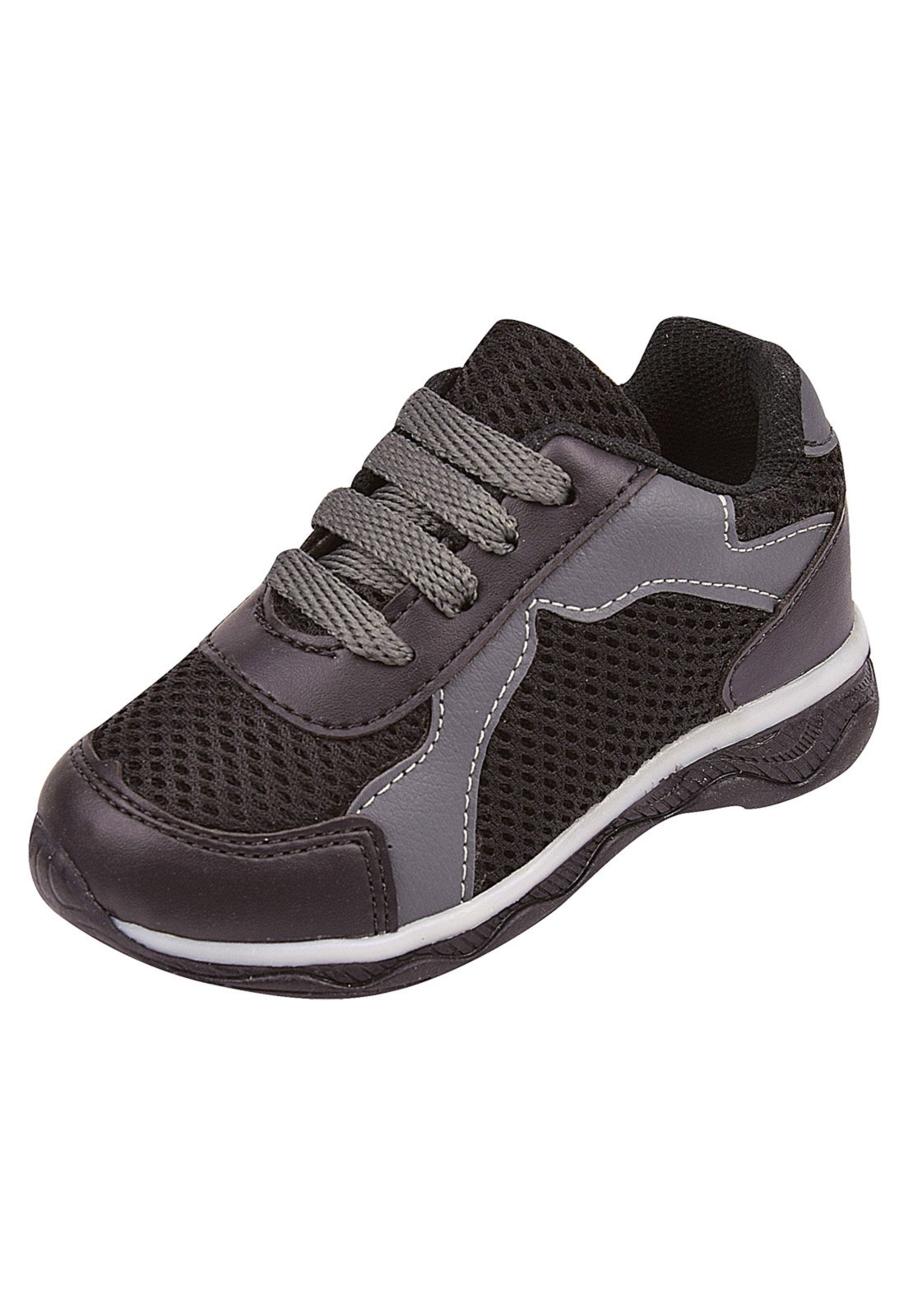 Infantil – Tênis Solzim Led Preto