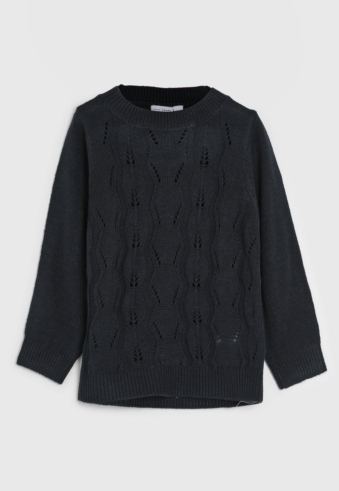Infantil – Suéter Name It Tricot Azul-Marinho