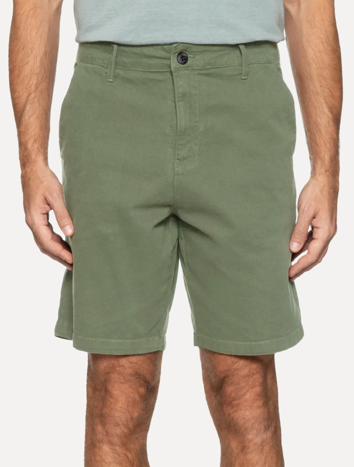 Bermuda Aramis Masculina Flame Texture Verde Militar
