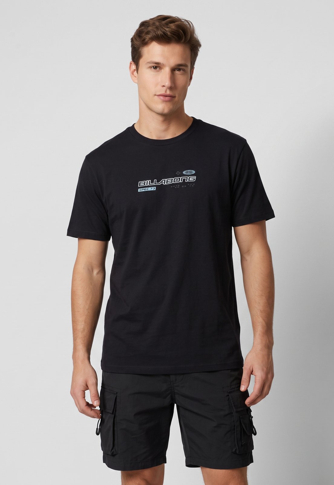 Camiseta Masculina Billabong Signals Preta