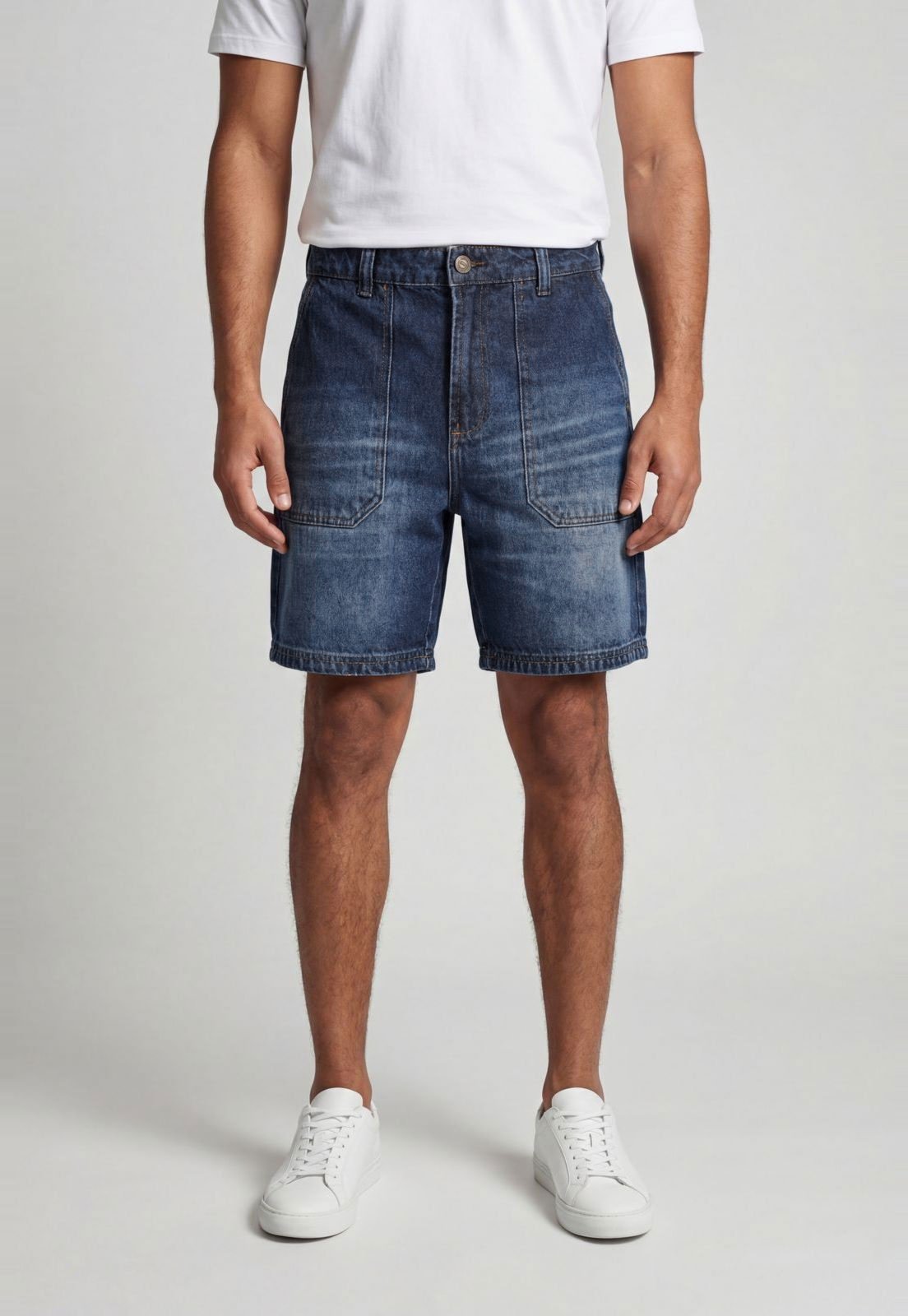 Bermuda Masculina Colcci Jeans Azul