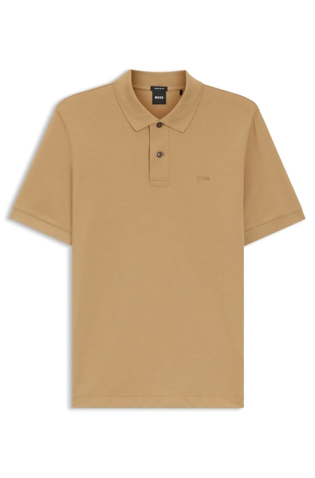 Polo Pallas Em Algodão Piqué Com Logo Bordado