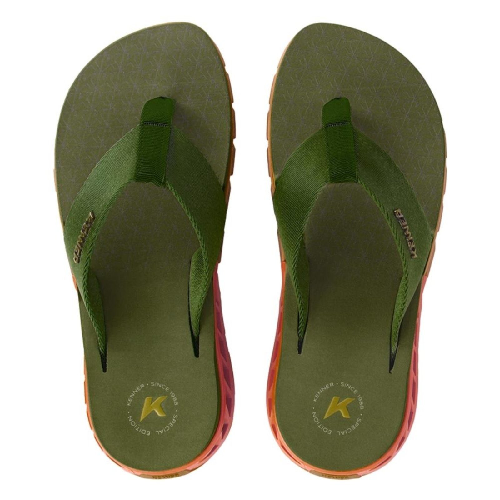 Chinelo Kenner Masculino Rakka Edição Especial Verde