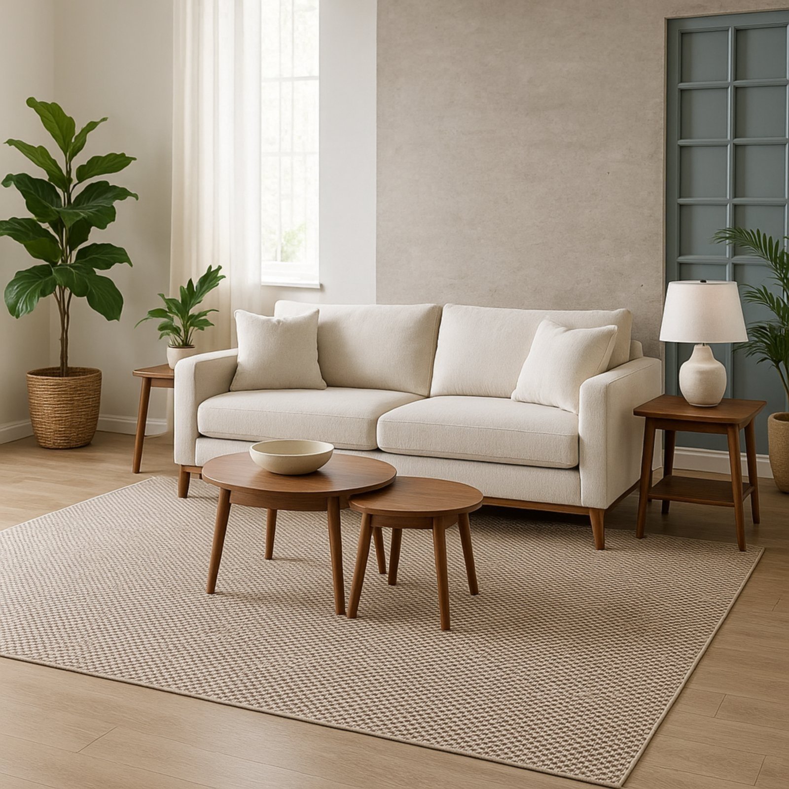 Tapete Sisal Noronha Com Juta 150x200cm - 009 Niazitex