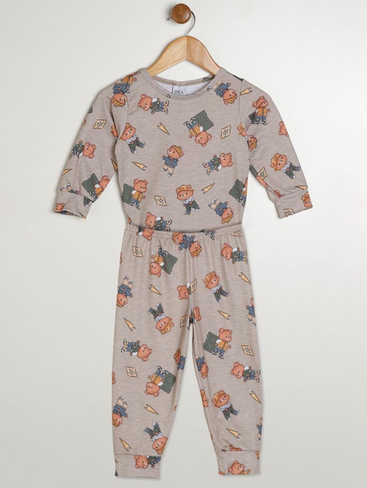 Pijama Térmico Para - BEGE