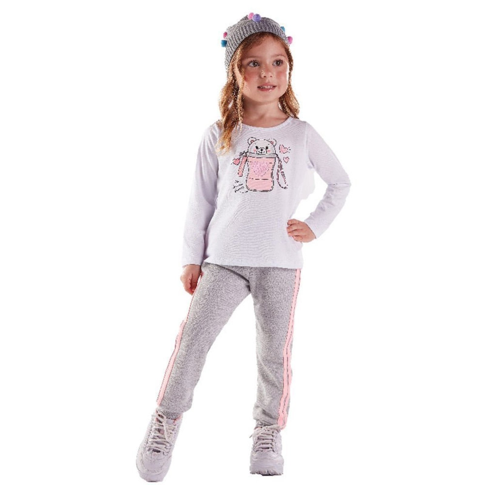 Infantil - Blusa Menina - Branco - 47204-3