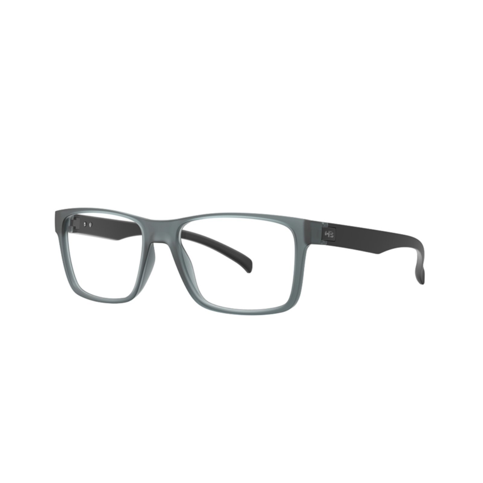Armação de Óculos HB 93108 – Cinza Greenish Fosco 53
