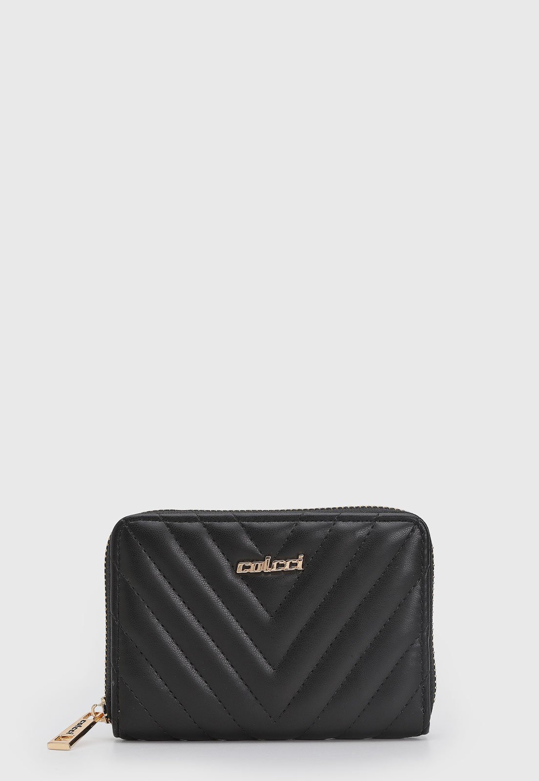 Vista 3 Carteira Colcci Matelassê Preta preto Colcci preto