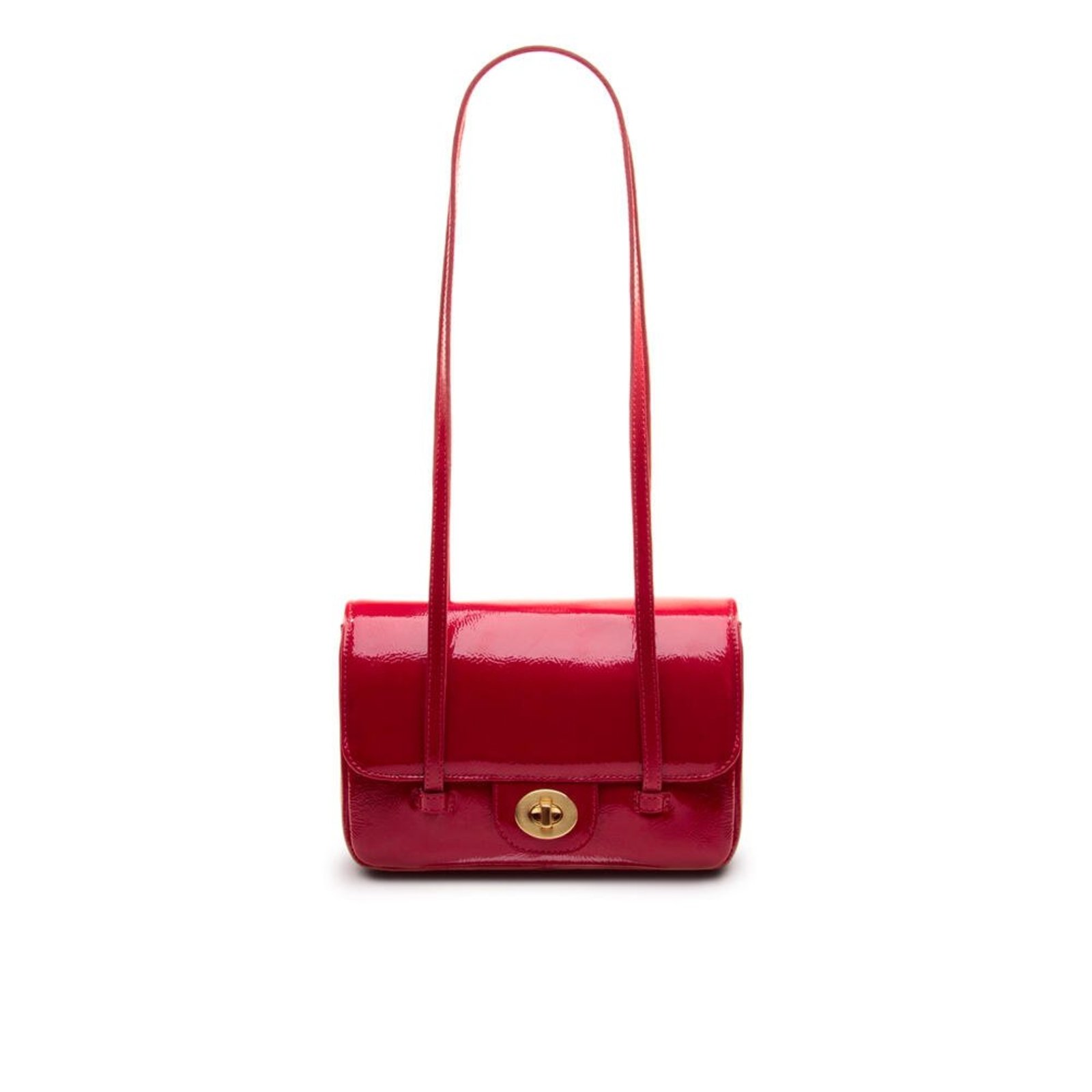 Bolsa Couro Vermelho Cecconello C2966-1