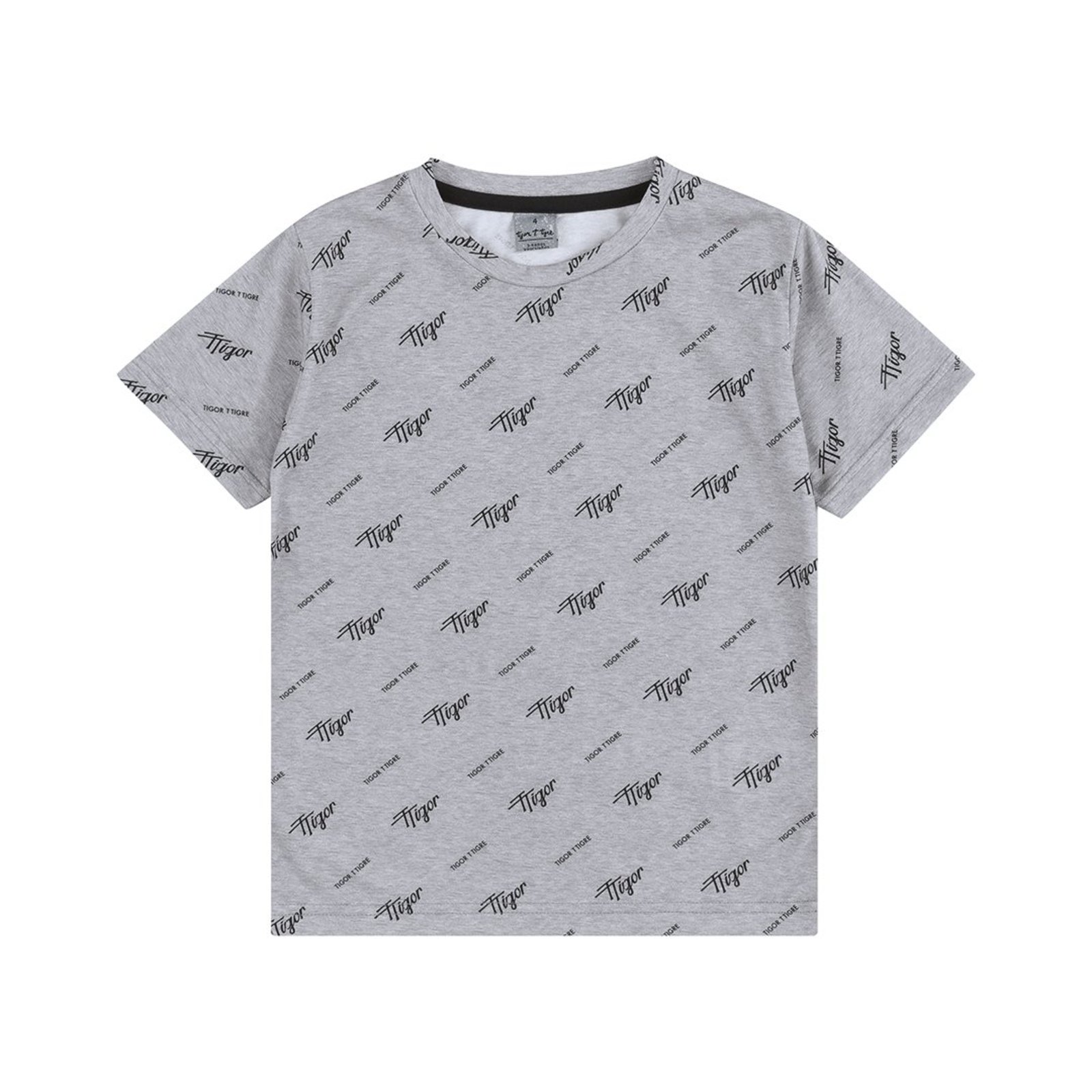 Infantil - Camiseta Manga Curta Menino Tigor T. Tigre