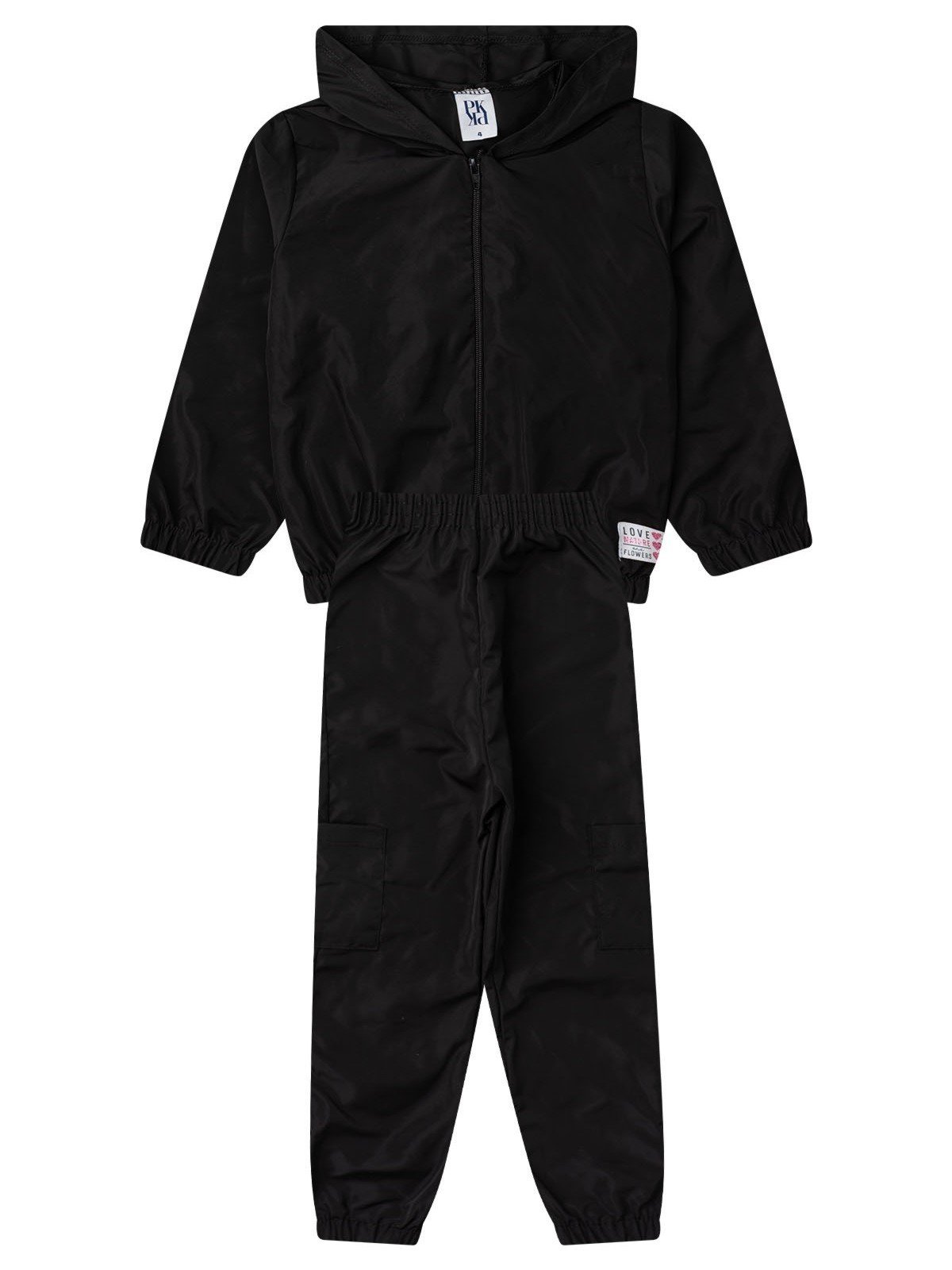Infantil - Conjunto Platinum Estilo Da Lua Preto