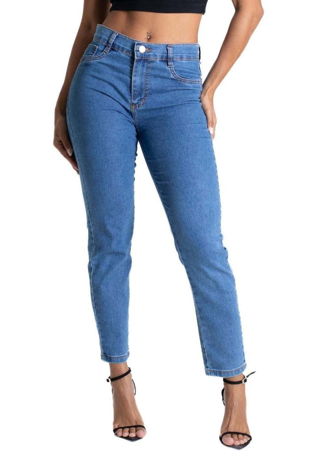 Calça Jeans Sawary Skinny Petit – 281239 – Azul – Sawary