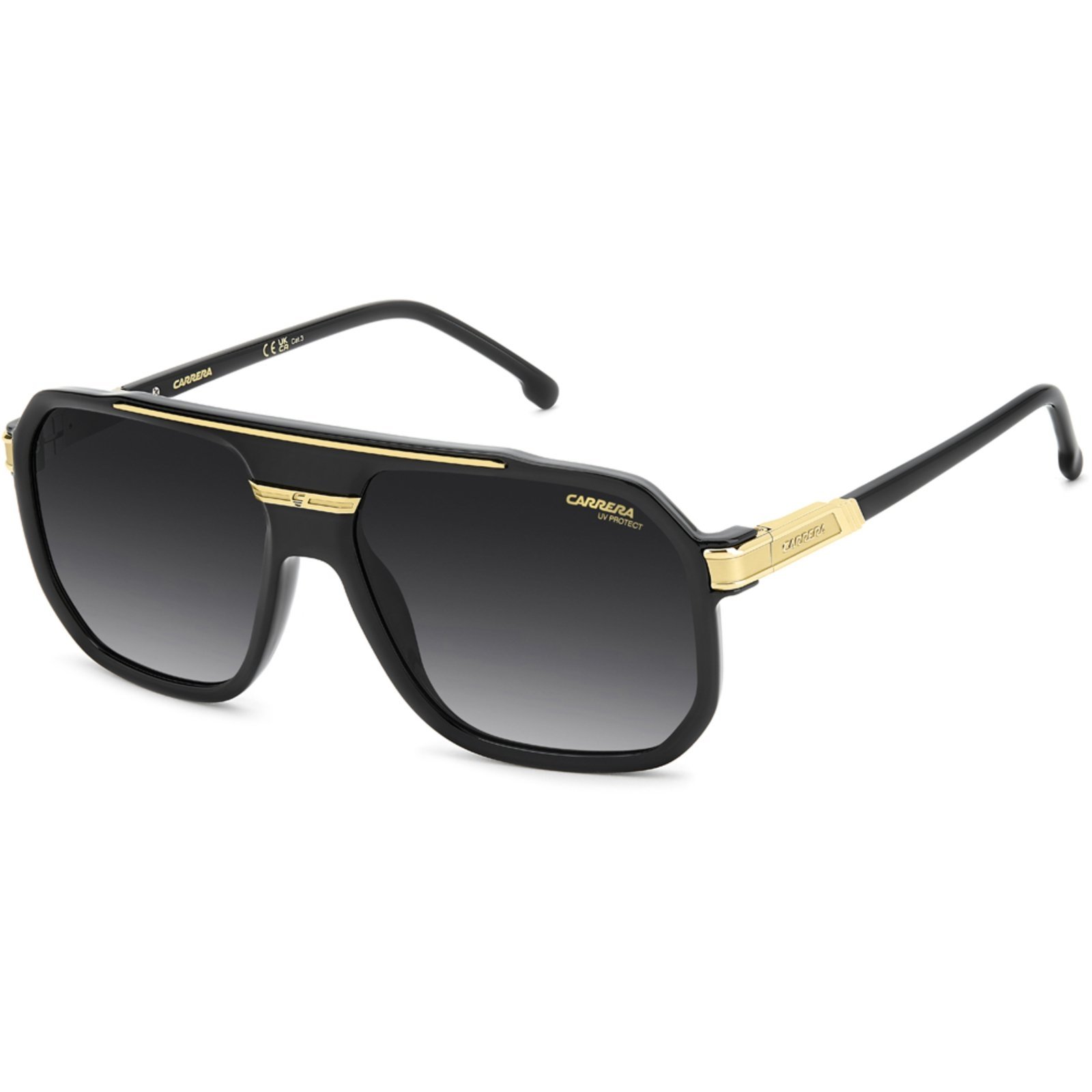Vista 2 Óculos de Sol Carrera 1077S 2M2 609O Masculino dourado Carrera dourado