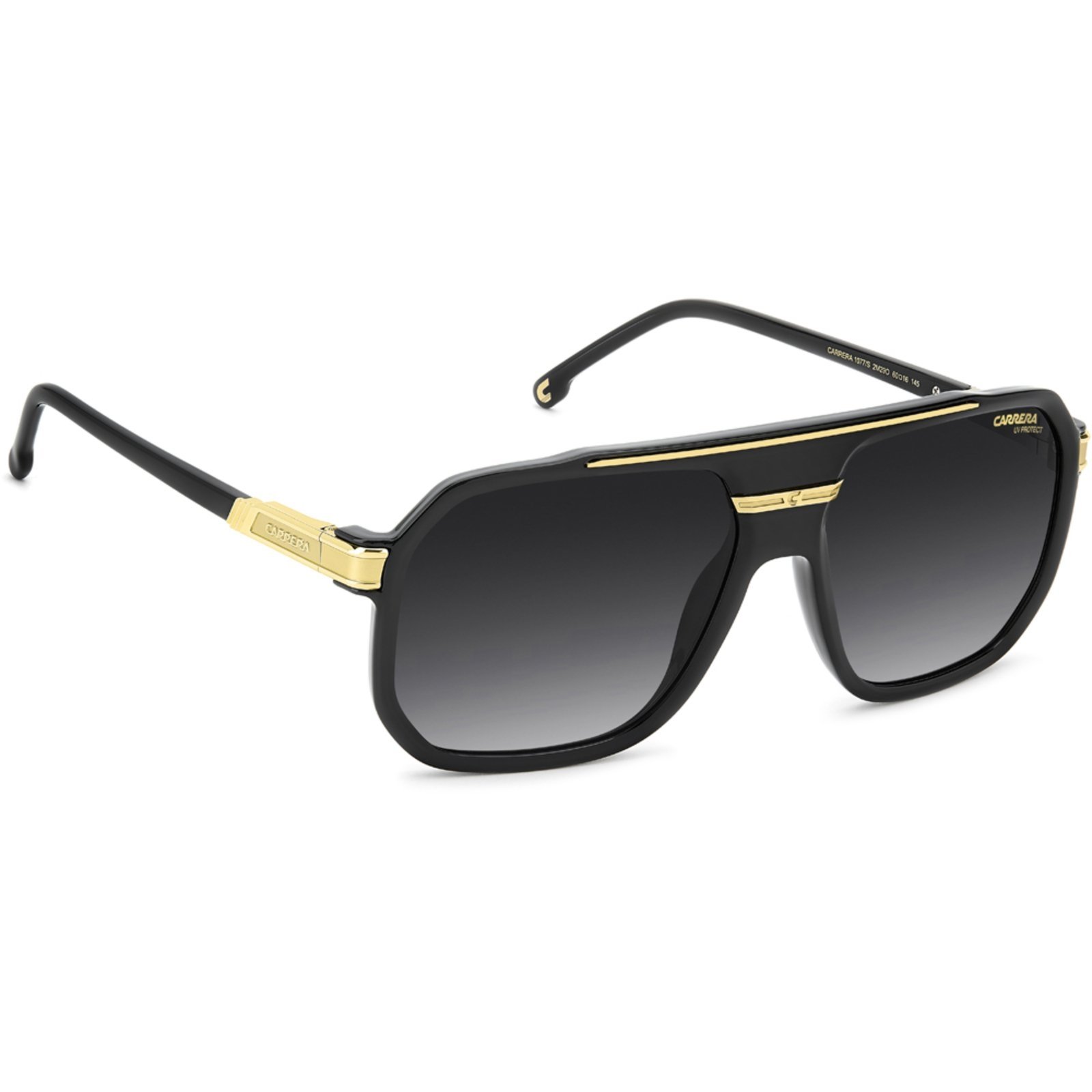 Vista 3 Óculos de Sol Carrera 1077S 2M2 609O Masculino dourado Carrera dourado
