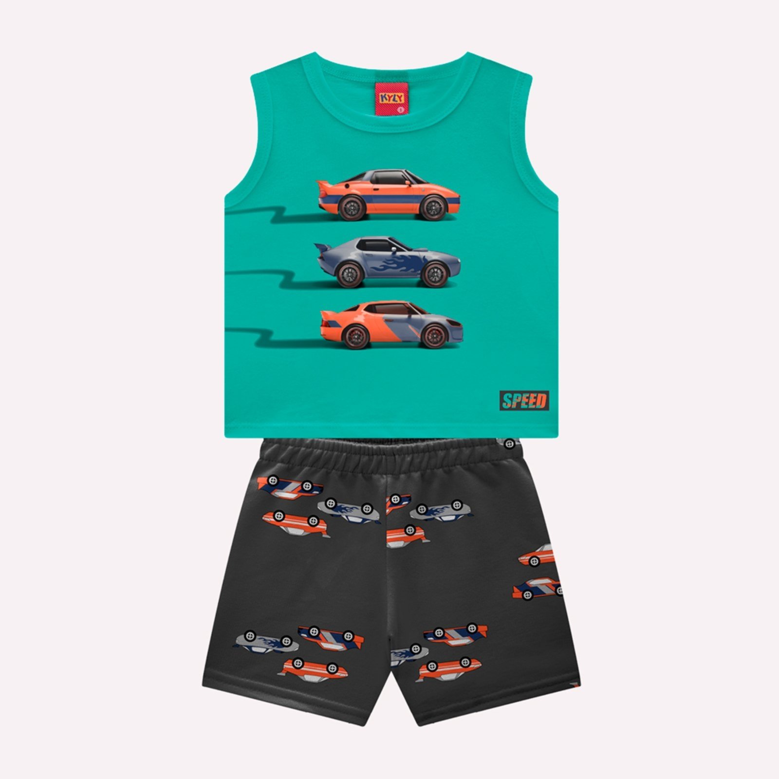 Infantil – Conjunto Menino Carros Kyly