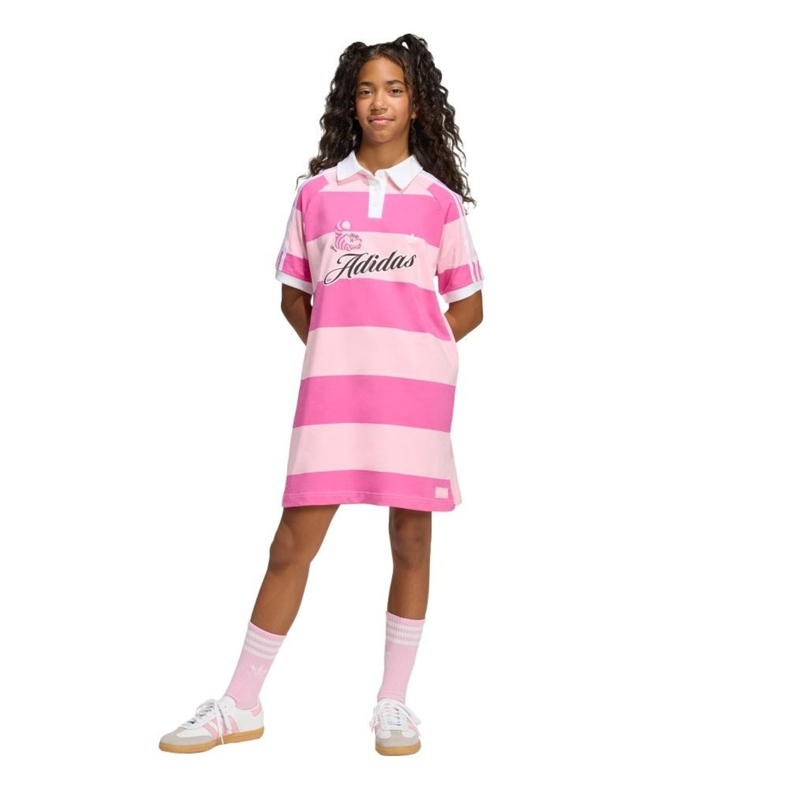 Infantil - VESTIDO POLO DISNEY adidas Originals Rosa