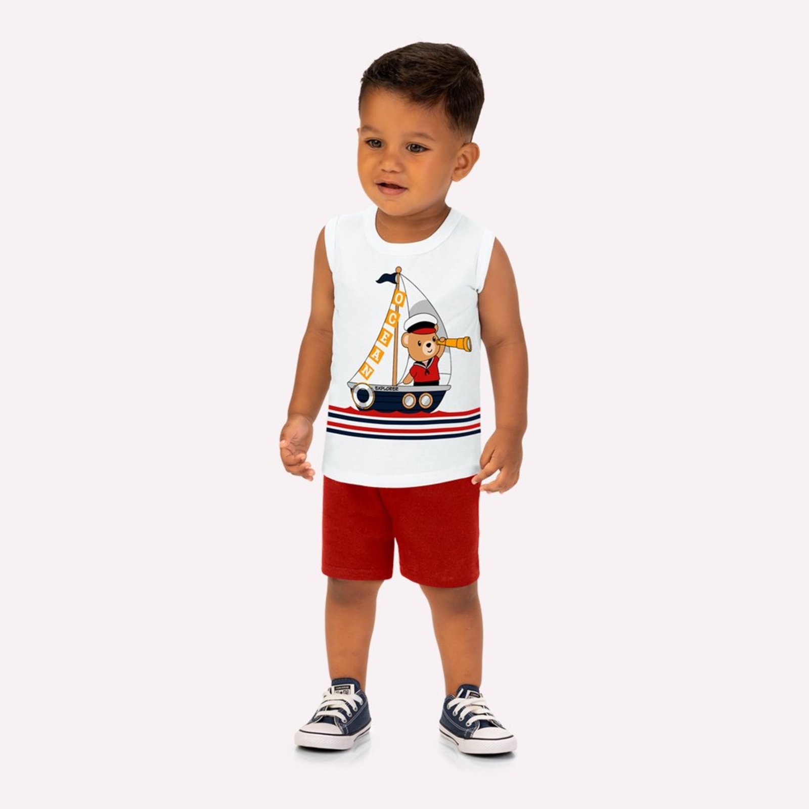 Infantil - Conjunto Menino Ursinho Kyly