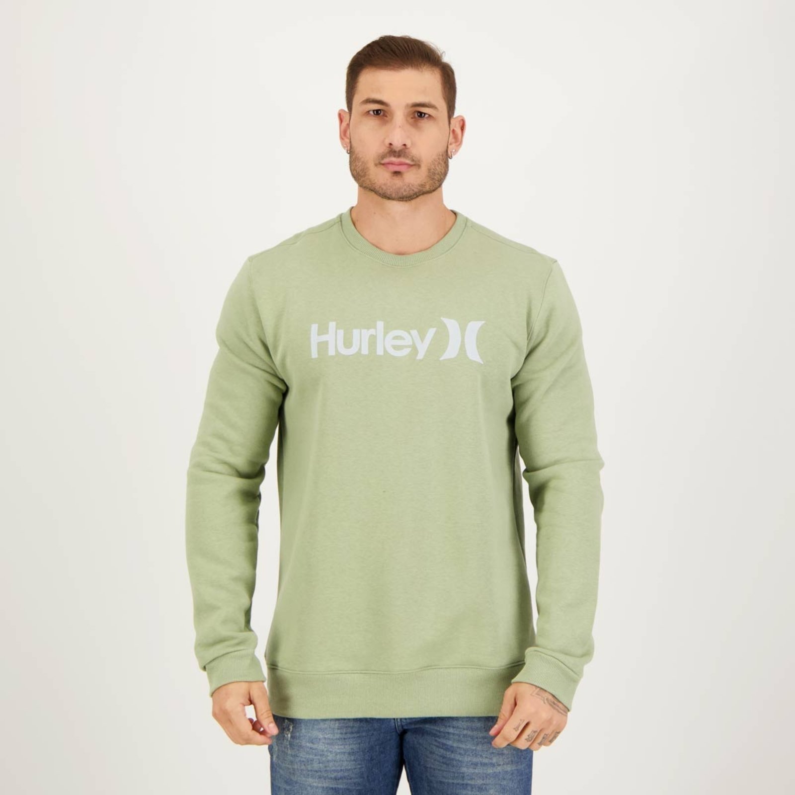 Moletom Hurley One Only Verde