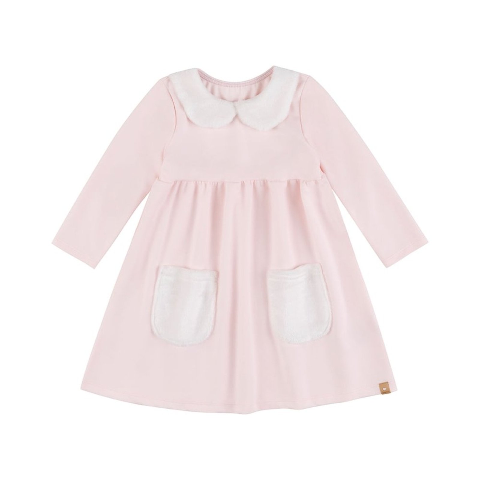 Infantil - Vestido Curto Manga Longa Menina Marisol