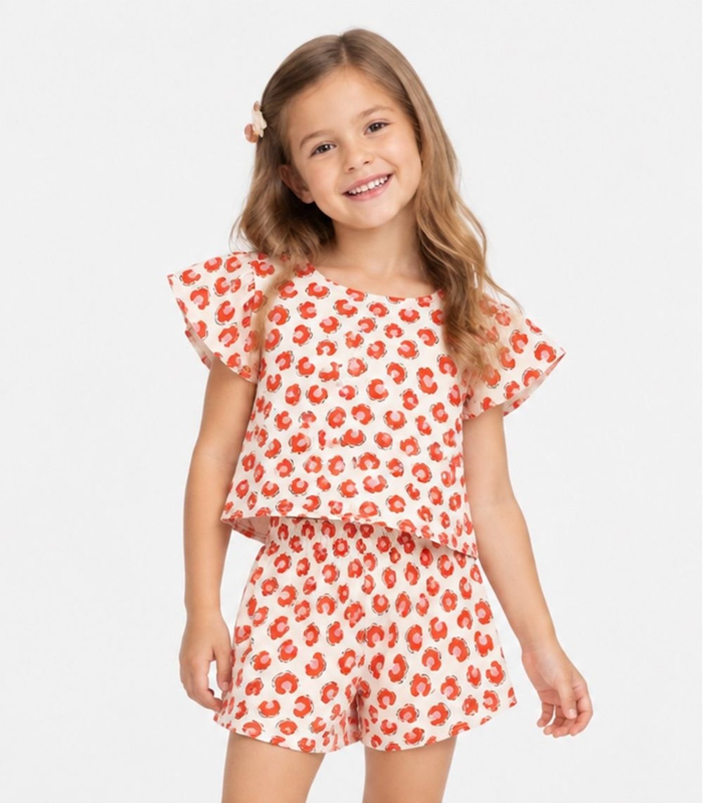 Infantil - Conjunto Verão Feminino Trick Nick Branco
