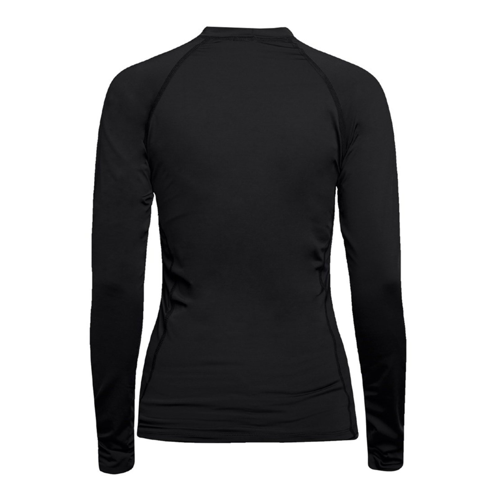 Vista 3 Camisa Térmica Selene Feminina Manga Longa Felpa preto SELENE preto