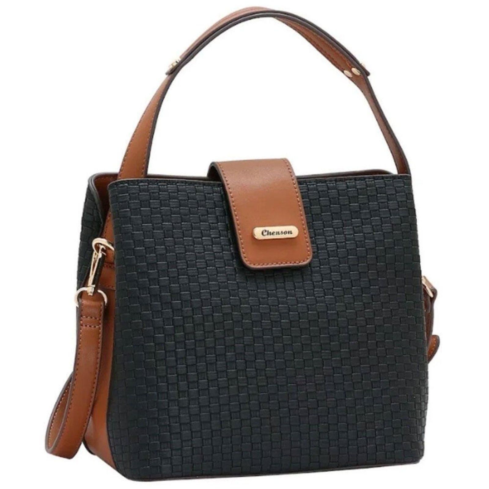 Bolsa Feminina Chenson Cg85264 1825264 Preto
