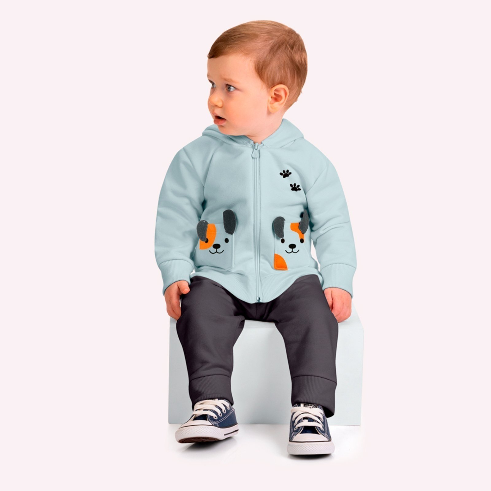 Infantil - Conjunto Menino Bordado Kyly