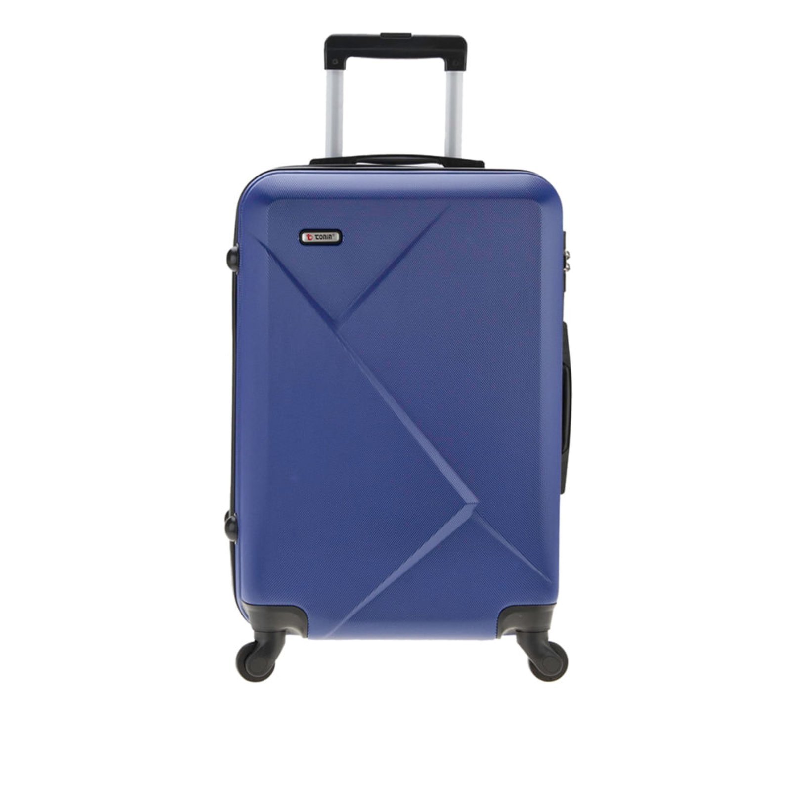 Mala Tonin Boreal Rígida Cadeado Grande Azul