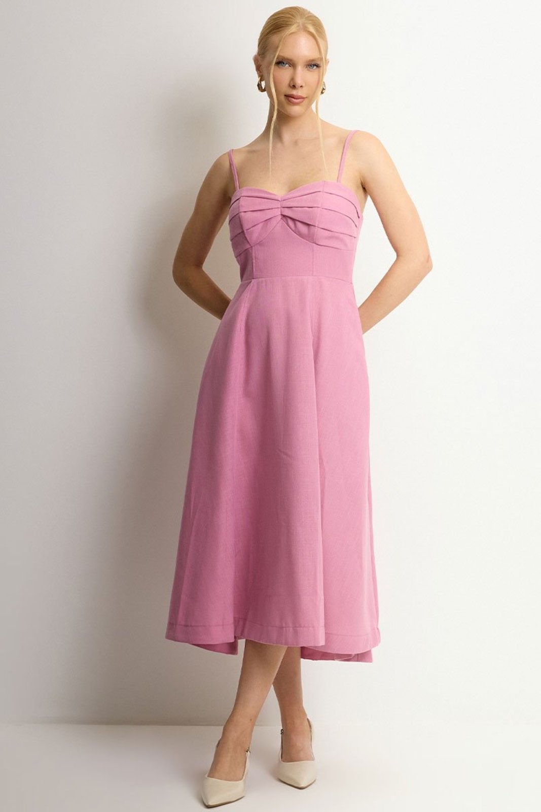 Vestido Midi Elizandra Rose