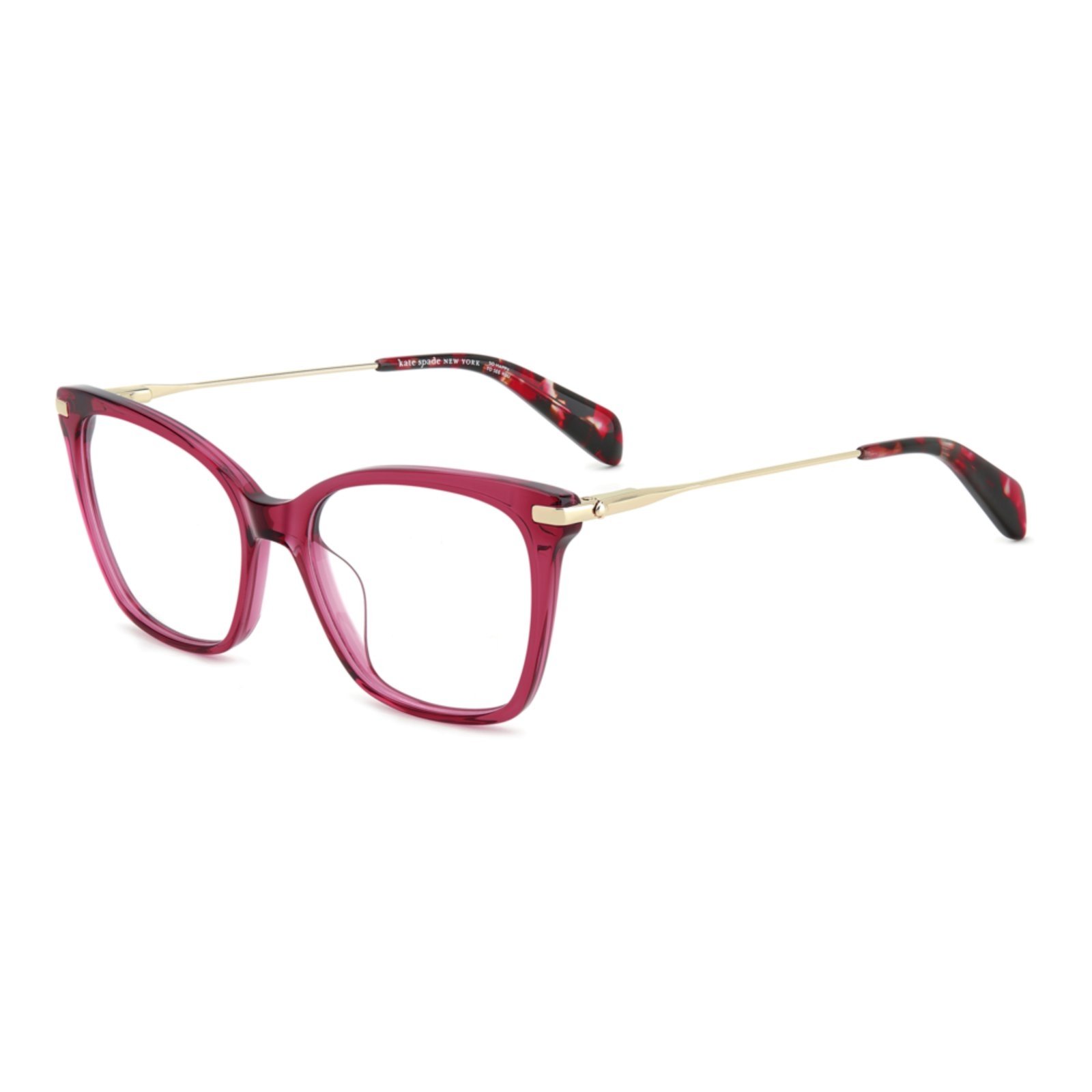 Vista 2 Armação de Óculos Kate Spade KS Teya C9A vermelho Kate Spade vermelho